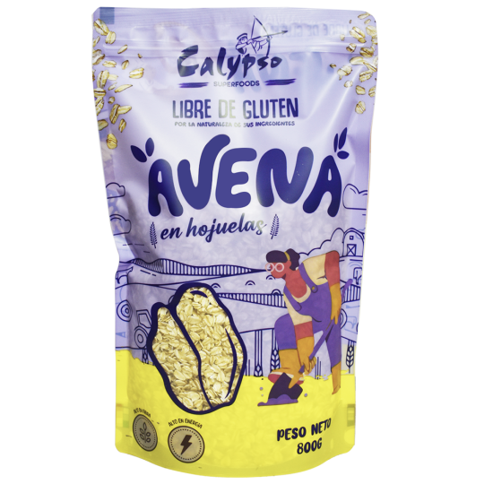 Avena en hojuelas 800g